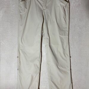 Eddie Bauer Women's Beige Straight Leg Pants